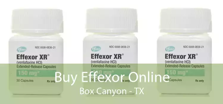 Buy Effexor Online Box Canyon - TX