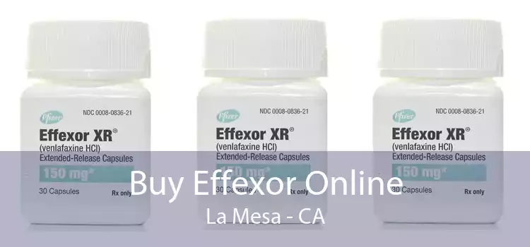 Buy Effexor Online La Mesa - CA