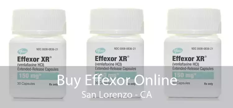 Buy Effexor Online San Lorenzo - CA