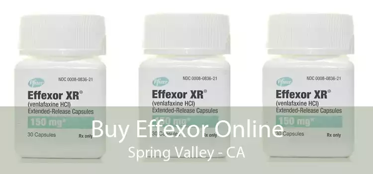Buy Effexor Online Spring Valley - CA
